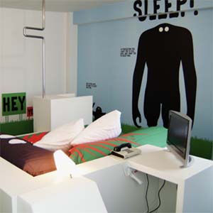 Extra large double with king bed, and private facilities (shower)